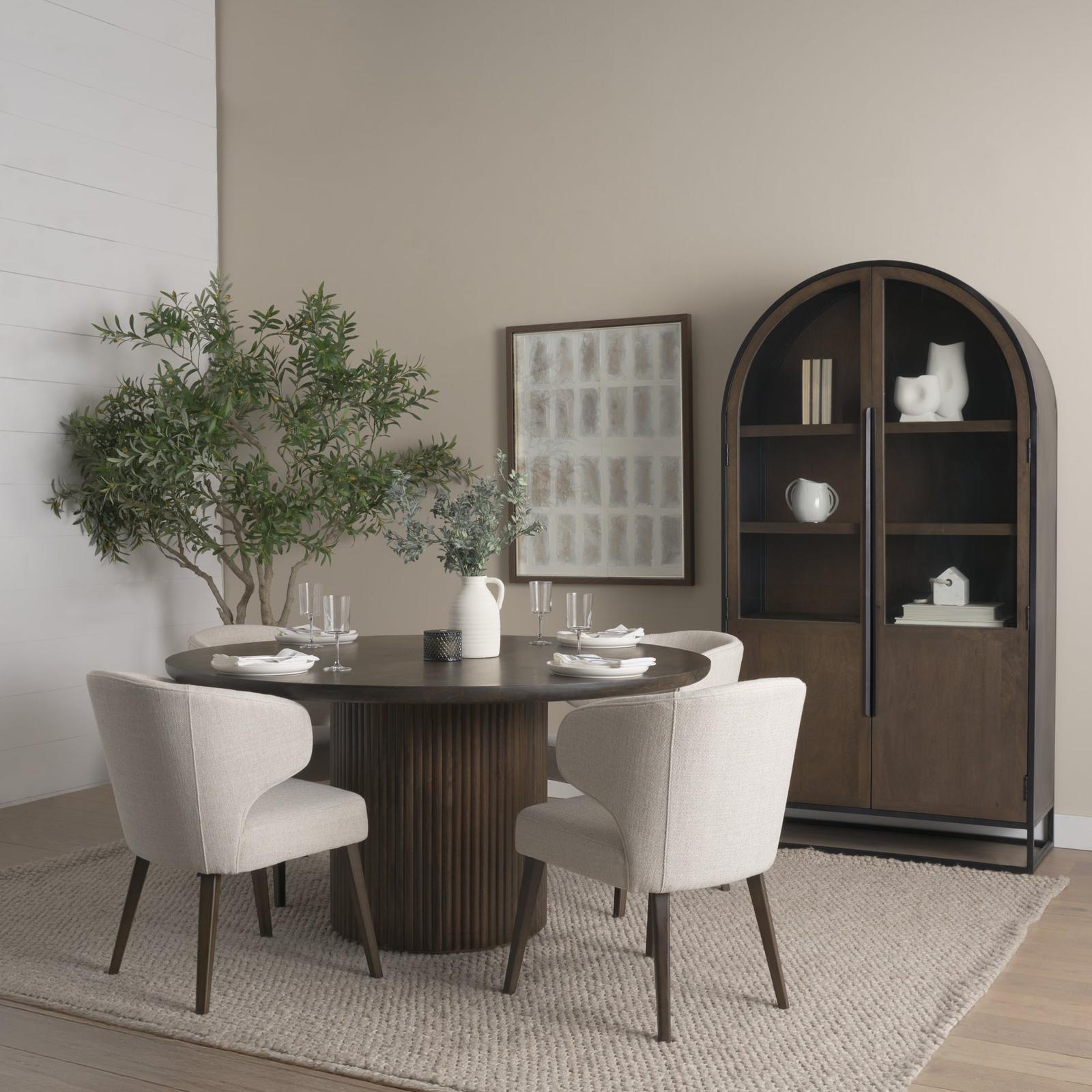 Mercana Terra Fluted Dining Table