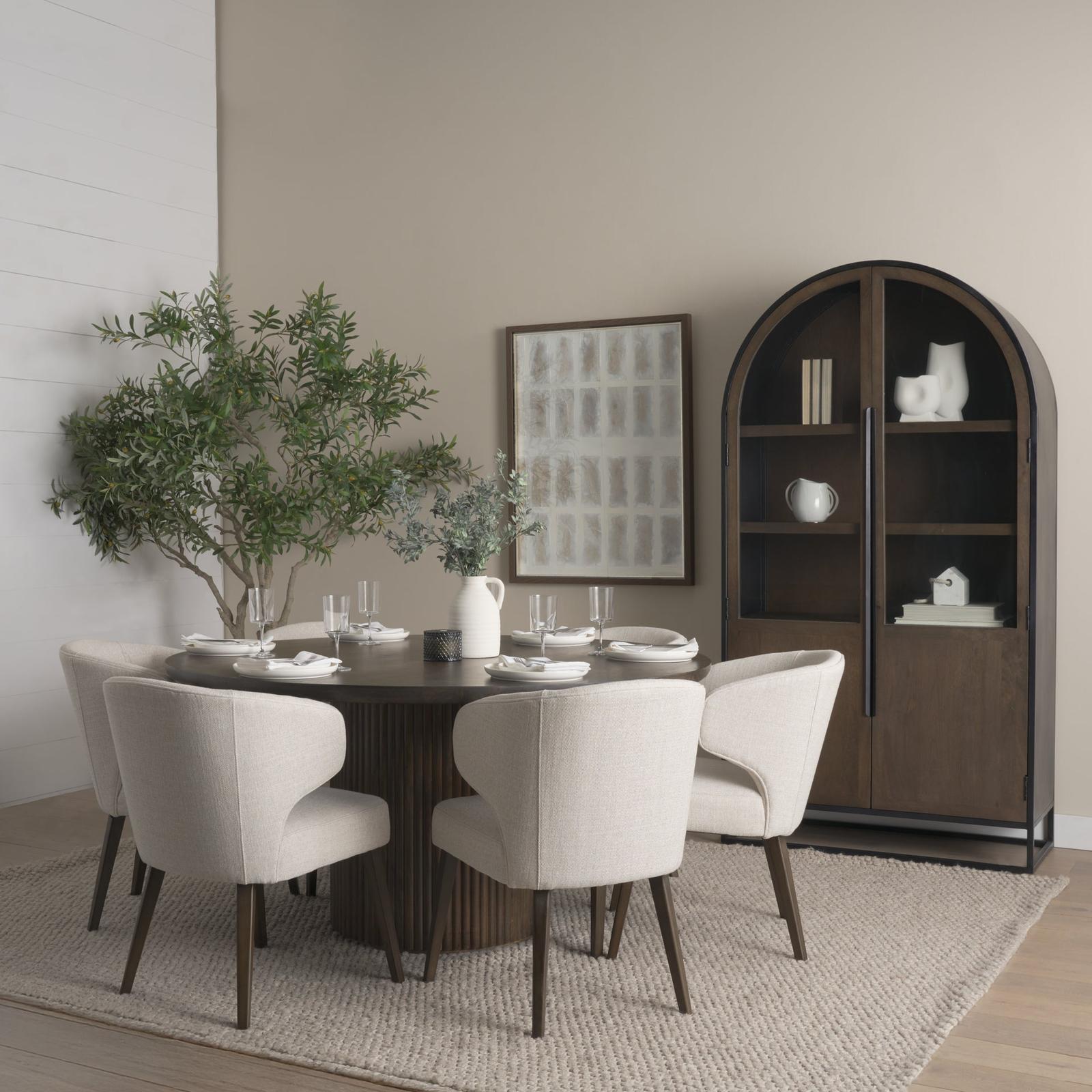 Mercana Terra Fluted Dining Table