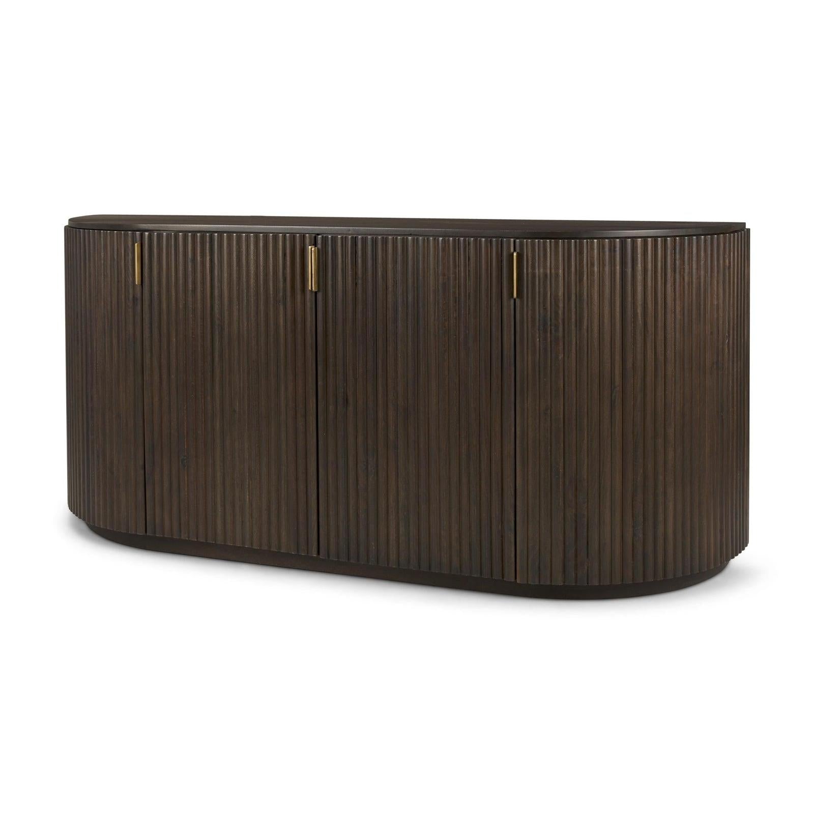 Mercana Terra Fluted Dining Table