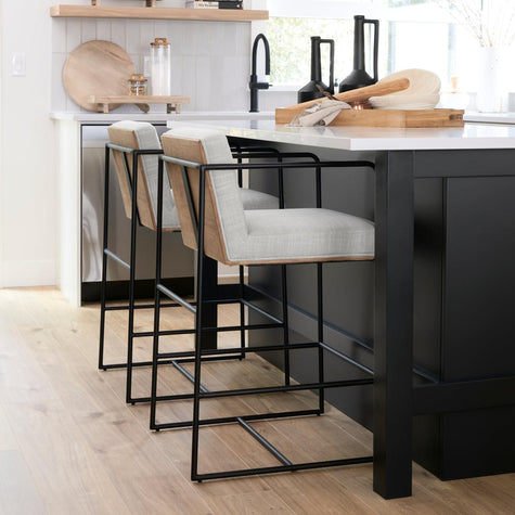 Mercana Stamford Metal Frame Counter Stool