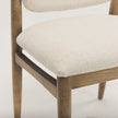 Mercana Cline Upholstered and Light Brown Wood Dining Chair
