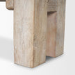Mercana McArthur Whitewash Reclaimed Wood Bench TOP