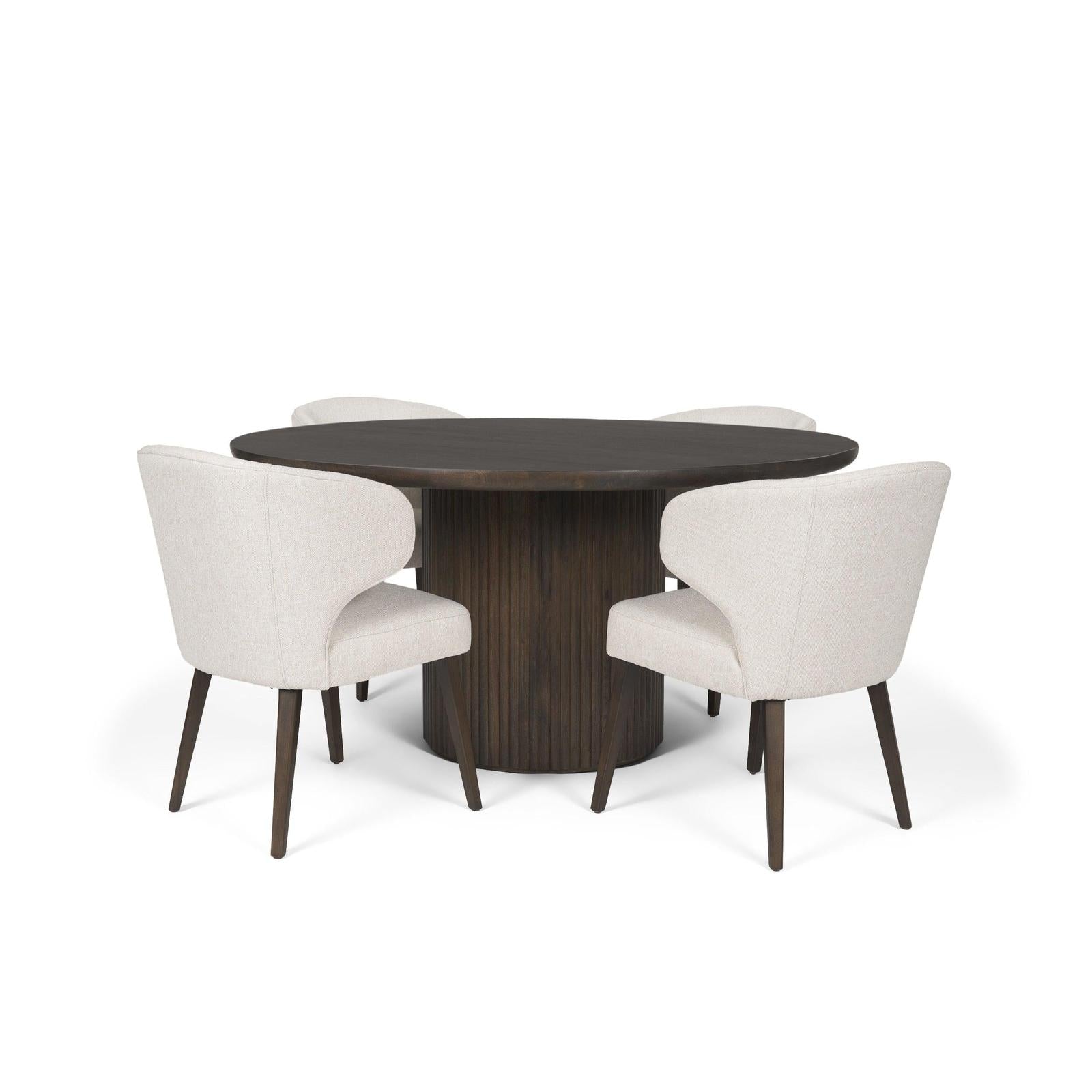 Mercana Terra Fluted Dining Table