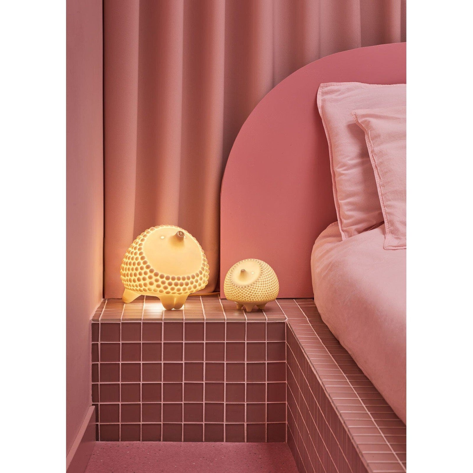 Lladro Hedgehog table lamp