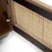 Mercana Grier Wood w/ Cane End Table