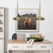 Mercana Rudlin Gold Metal Chandelier Clearance