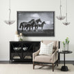 Mercana Rihanna Black Metal Umbrella Candle Holder Lantern Clearance
