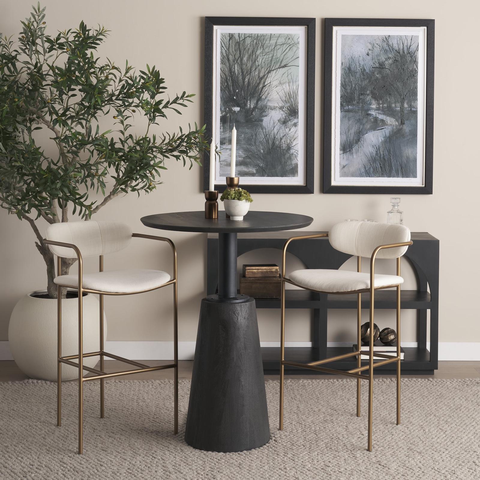 Mercana Parker Metal Bar Stool