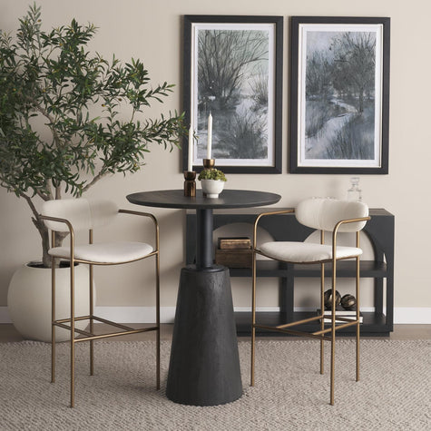 Mercana Parker Metal Bar Stool