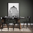 Mercana Calvert 8x10 Gray Cotton Hand Woven Diamond Patterned Rug