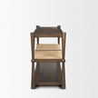 Mercana Bondi Dark Paper Rope Shelf Console Table