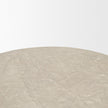 Mercana Mesa Round Stone Finish Pillar Accent Table
