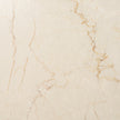 Mercana Marbrello Marble Top  Fluted Wood Half Moon Console Table