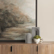 Mercana Kacia Resin Textured Gray Decorative Object