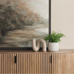 Mercana Kailas Resin Textured Gray Decorative Object