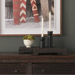 Mercana Shira Reclaimed Dark Brown Wooden Riser - Set of 2