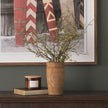 Mercana Porta Medium Brown Reclaimed Wooden Pot