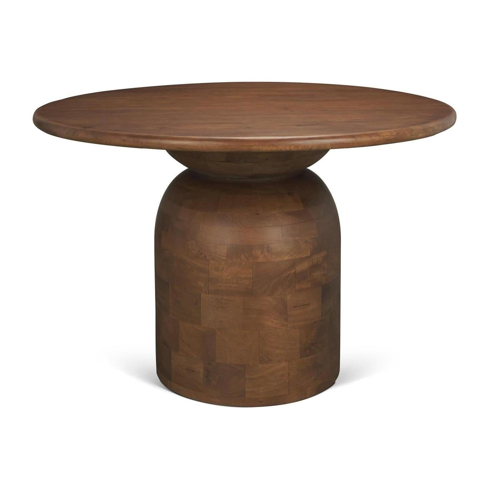 Mercana Atlas Pedestal Base Round Dining Table