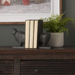 Mercana Taurus Black Cast Aluminum Bull Bookends- Set of 2