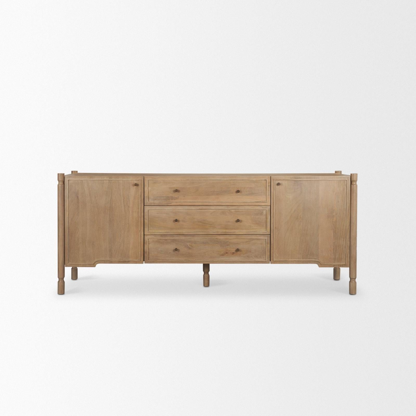Mercana Phil 2 Door 3 Drawer Closed Sideboard
