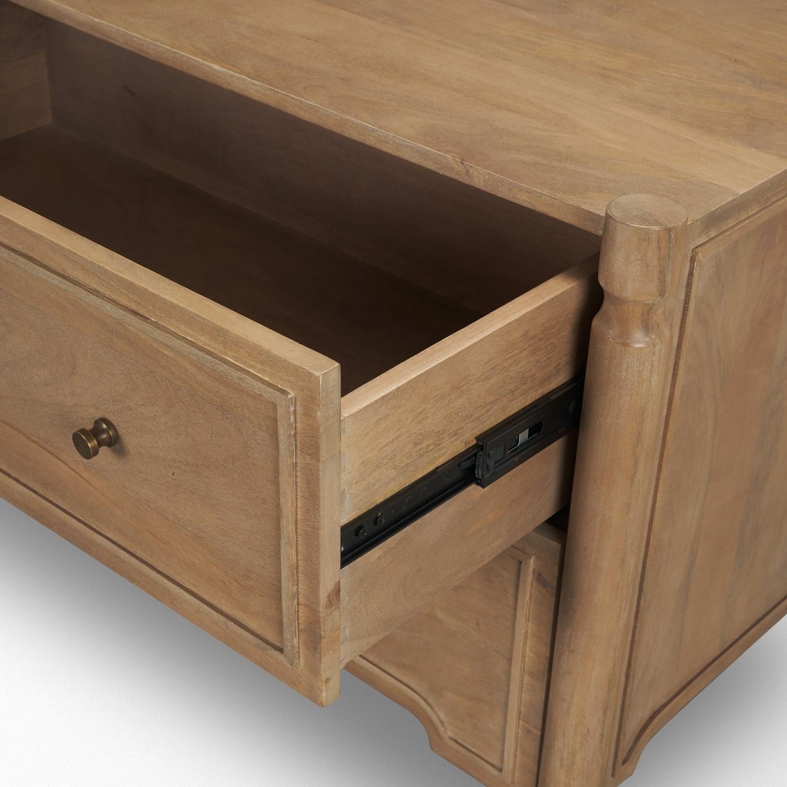 Mercana Phil 2 Drawer Accent Cabinet