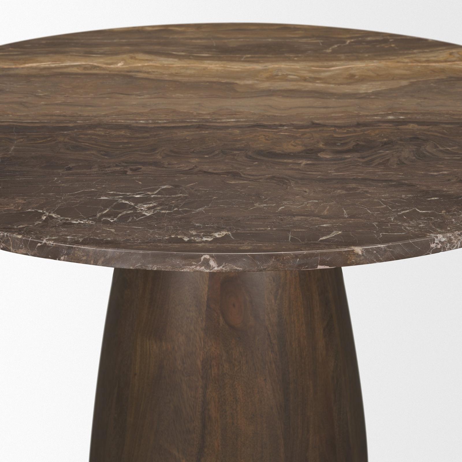 Mercana Allyson Round Pedestal Dining Table