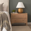 Mercana Phil 2 Drawer Accent Cabinet