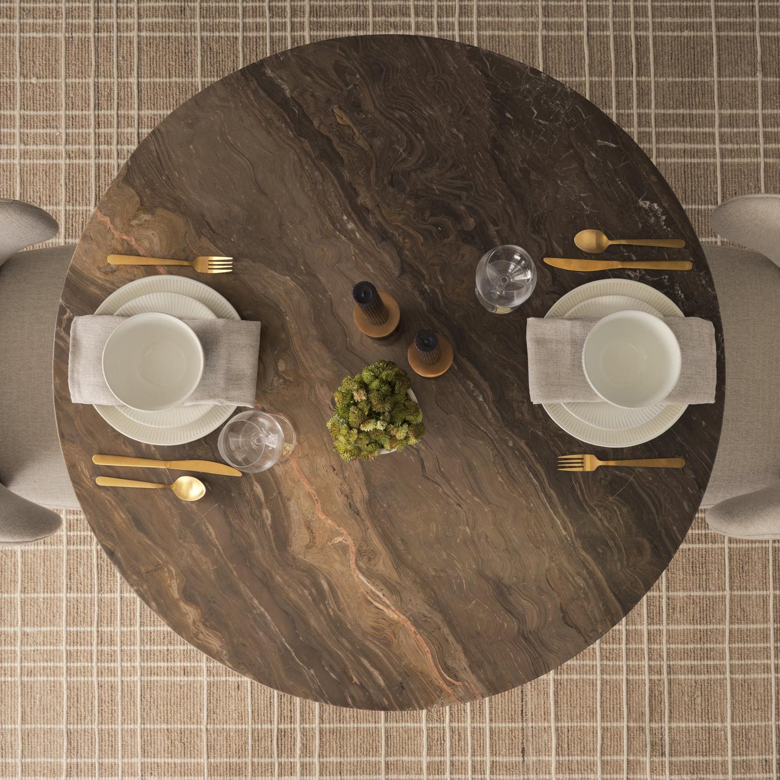 Mercana Allyson Round Pedestal Dining Table