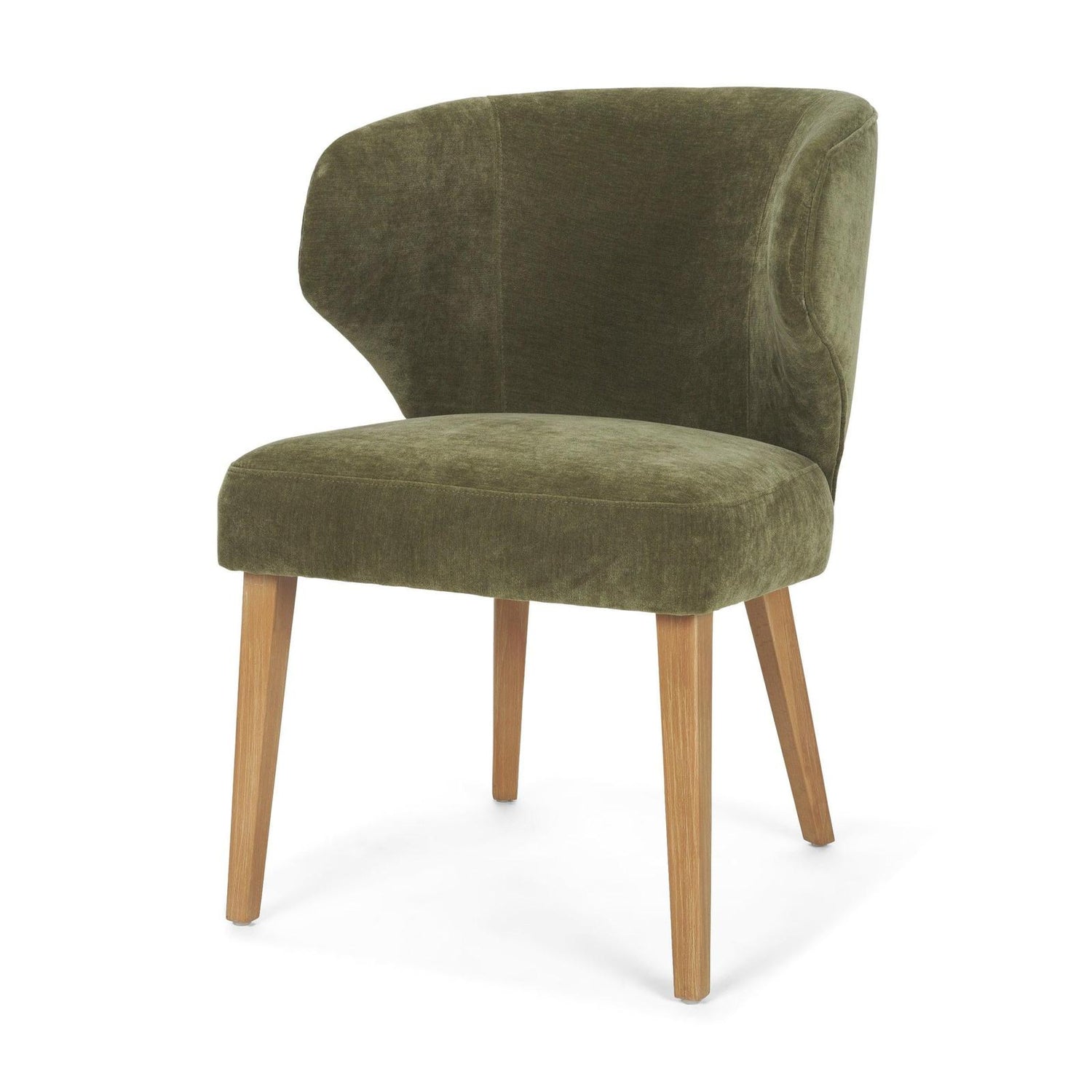 Mercana Niles Wooden Legs Wingback Dining Chair
