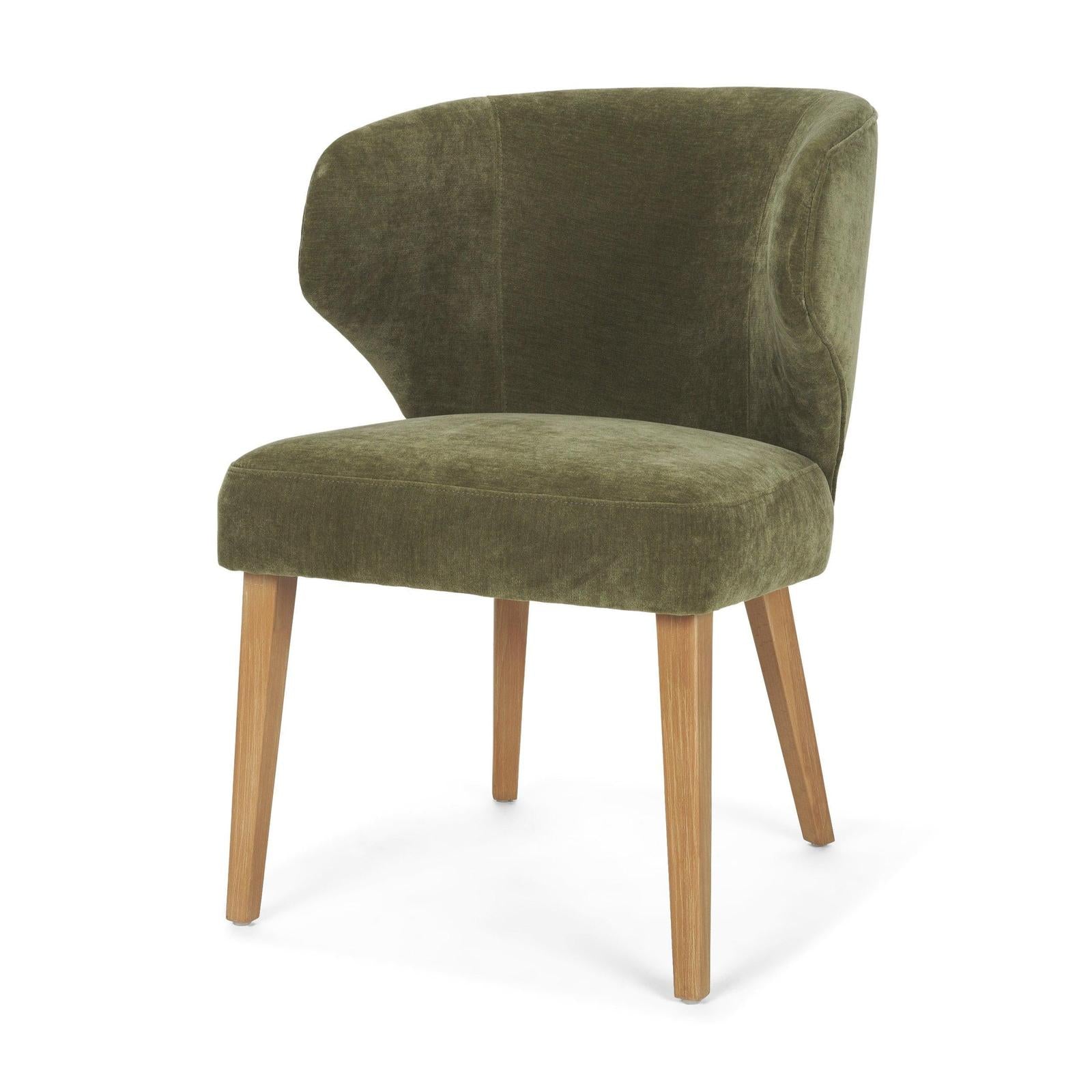 Mercana Niles Wooden Legs Wingback Dining Chair