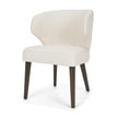 Mercana Niles Wooden Legs Wingback Dining Chair