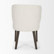 Mercana Niles Wooden Legs Wingback Dining Chair