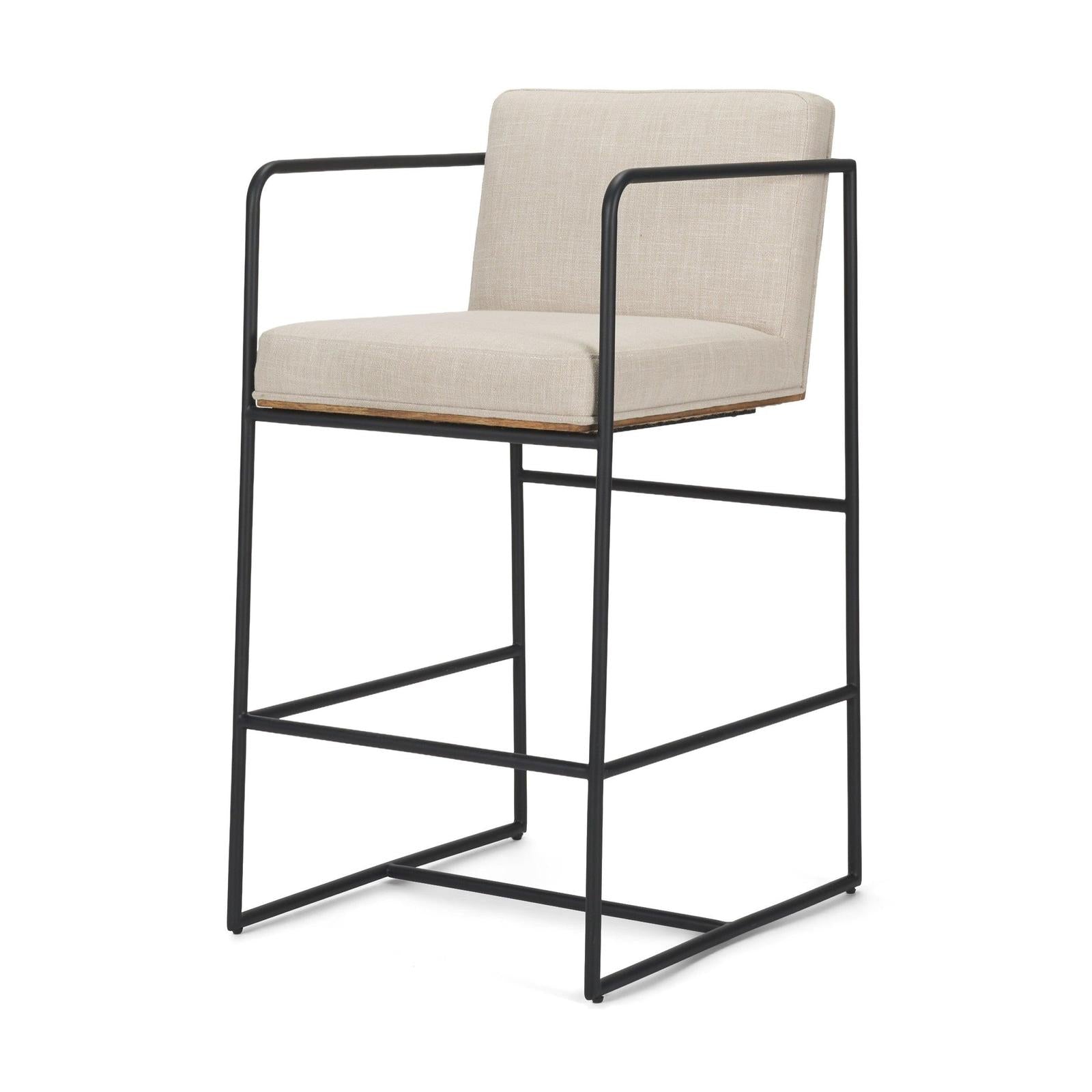 Mercana Stamford Metal Frame Counter Stool