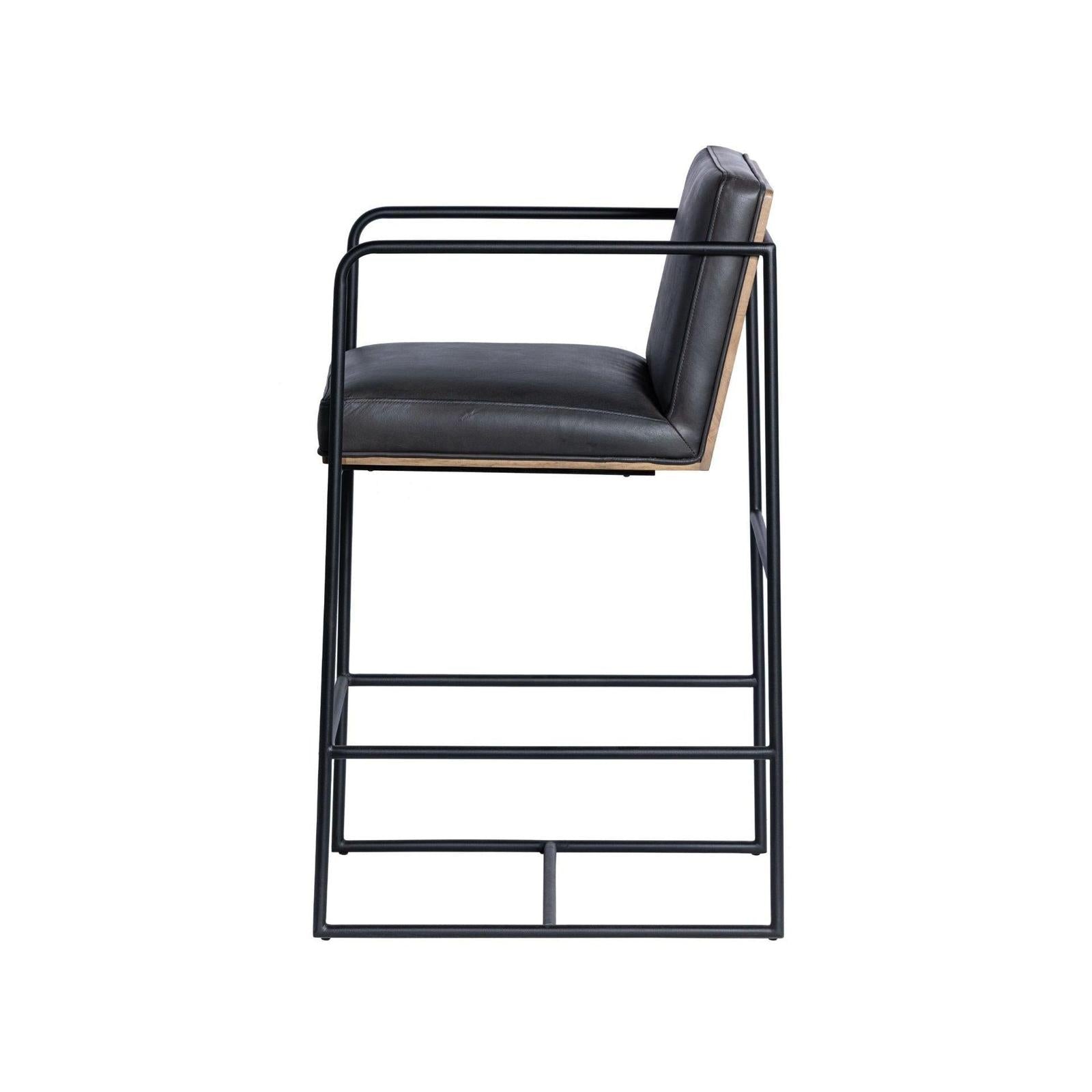Mercana Stamford Metal Frame Counter Stool