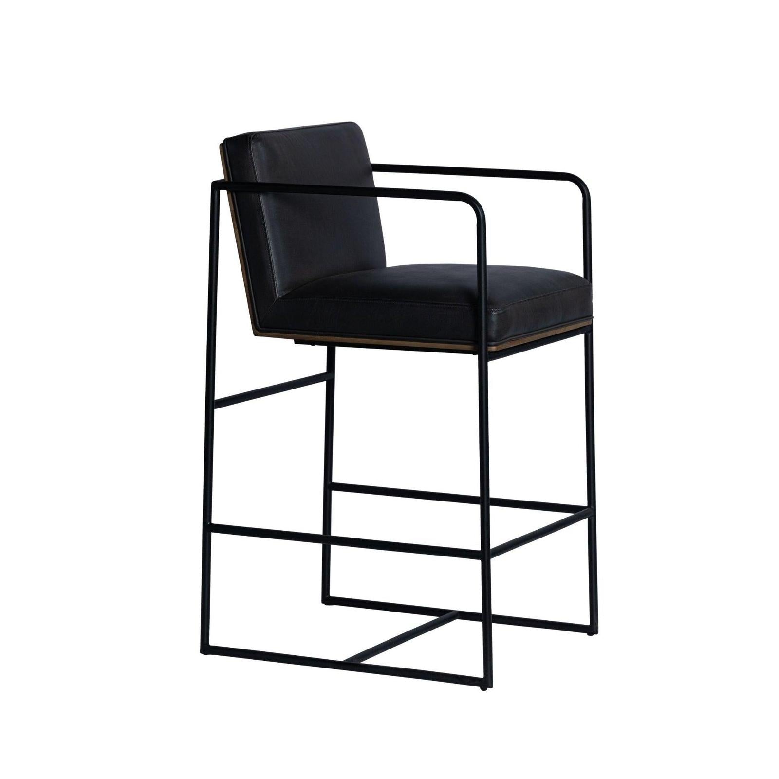 Mercana Stamford Metal Frame Counter Stool