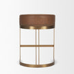 Mercana Hollyfield Gold Metal Base Bar Stool