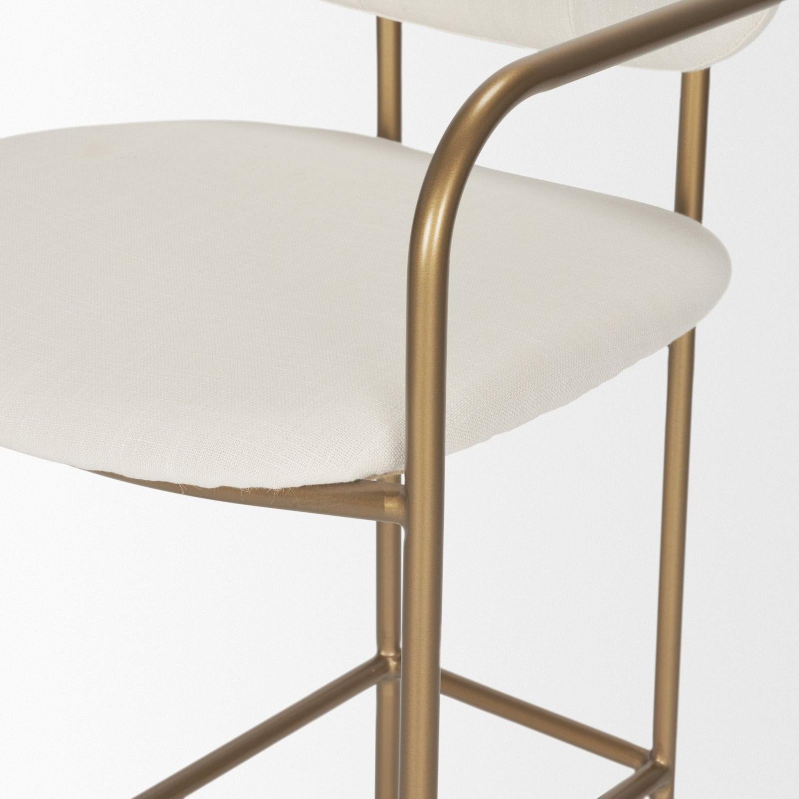 Mercana Parker Metal Bar Stool