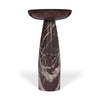 Mercana Bellancia Marble Pedastal Side Table