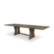 Mercana Rooke Rectangular 10-Seater Extendable Dining Table