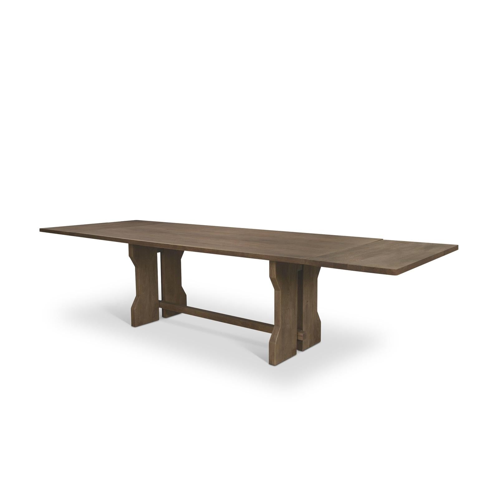 Mercana Rooke Rectangular 10-Seater Extendable Dining Table