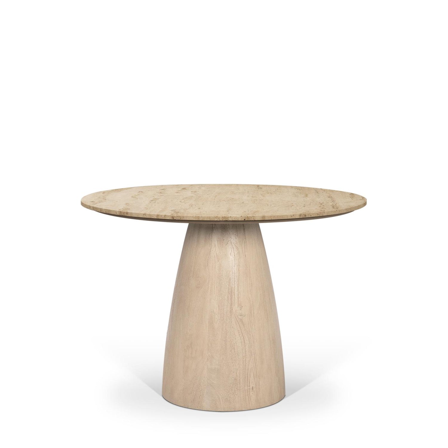 Mercana Allyson Round 4-Seater Pedestal Dining Table