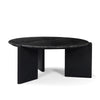Mercana Rumer Black Wood w/ Black Marble Coffee Table