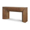 Mercana Vance Reclaimed Wood Rounded Console Table
