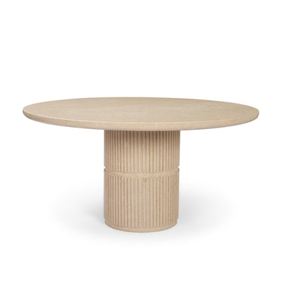 Mercana Sorrano Round 6-Seater Pedestal Dining Table