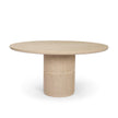 Mercana Sorrano Round 6-Seater Pedestal Dining Table