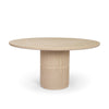 Mercana Sorrano Round 6-Seater Pedestal Dining Table