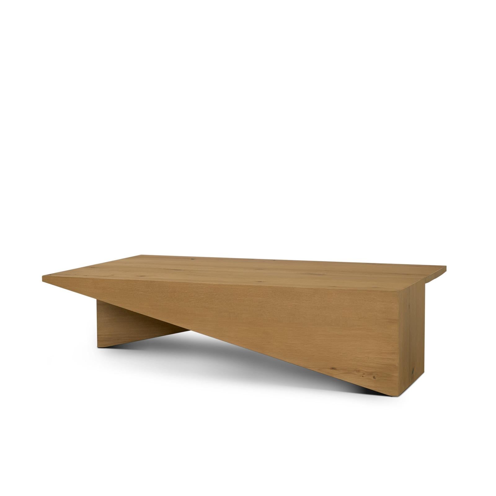 Mercana West Oak Wood Coffee Table