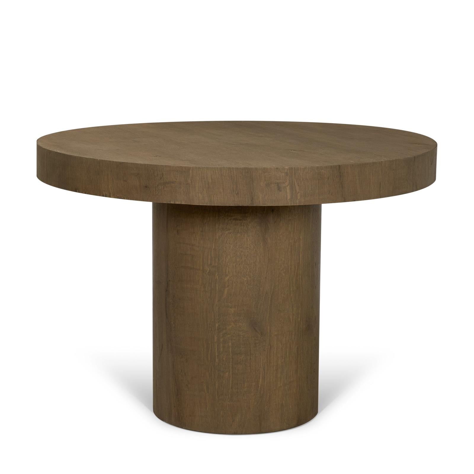 Mercana Lyonne Round 4-Seater Pedestal Dining Table