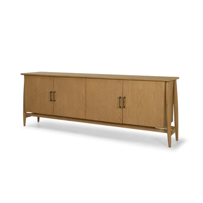 Mercana Hollis Wood 4-Door Closed Sideboard