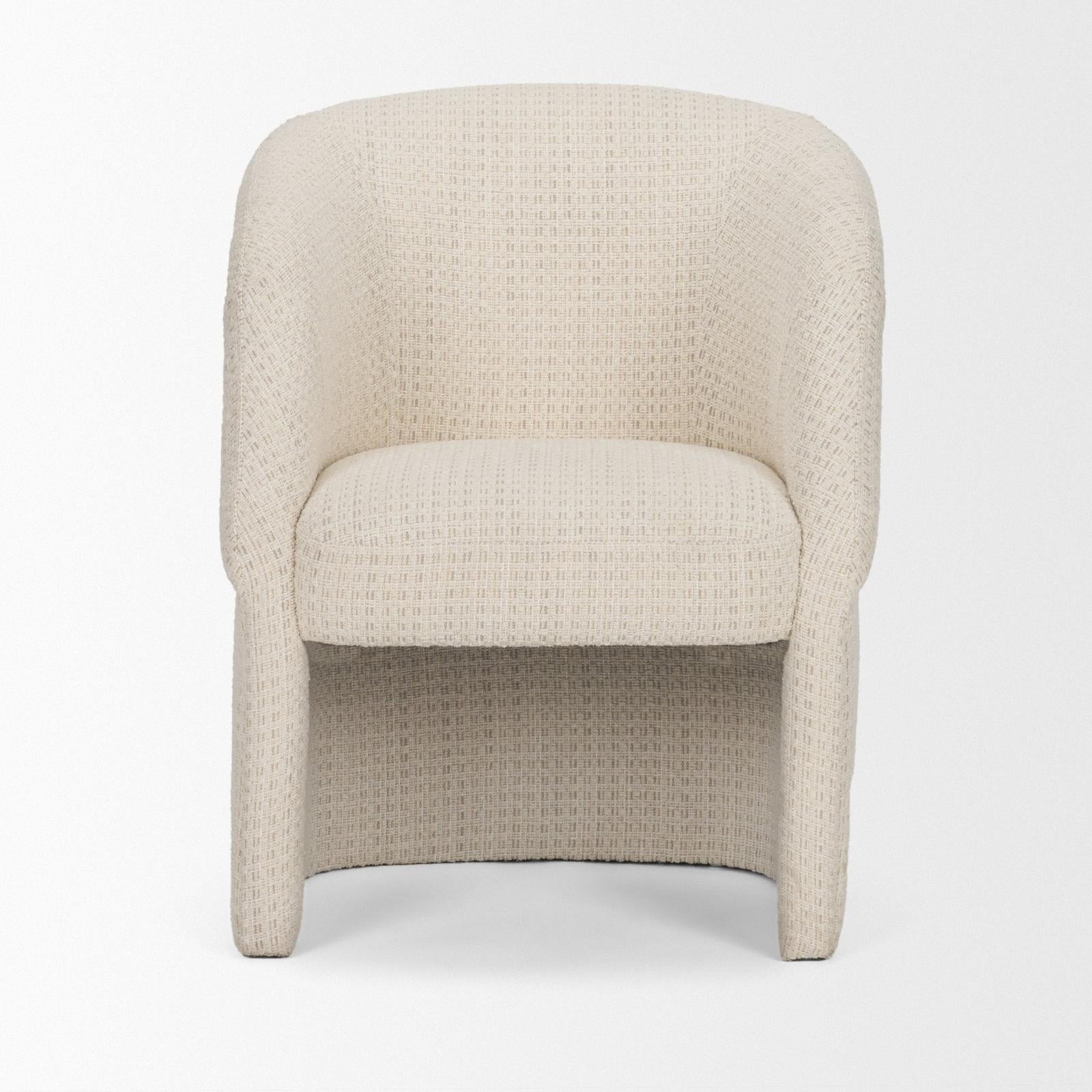 Mercana Curtis Barrel Back Dining Arm Chair